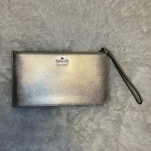 Gold Kate Spade Wristlet